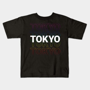 Tokyo Japan - Kinetic Style Kids T-Shirt